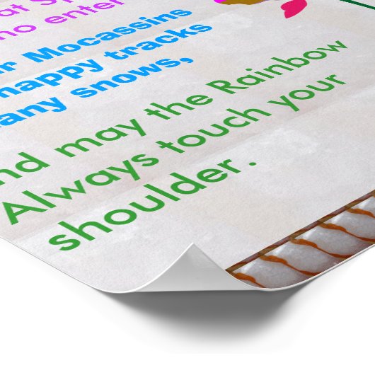 Native American Wisdom Quotes Poster (Hoek)