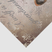 Native American Wolf Tissuepapier (Detail)