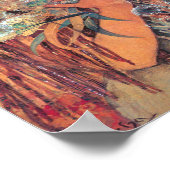 Native American Woman - Alphonse Mucha Poster (Hoek)