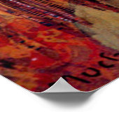 Native American Woman door Alphonse Mucha Poster (Hoek)