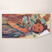 Native American Woman, Mucha Badhanddoek (Badhanddoek)