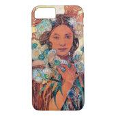 Native American Woman, Mucha Case-Mate iPhone Case (Achterkant)