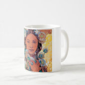 Native American Woman, Mucha Koffiemok (Voorkant rechts)