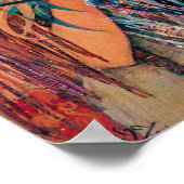 Native American Woman, Mucha Poster (Hoek)