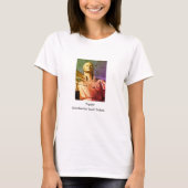 Native American Woman Statue T-shirt (Voorkant)