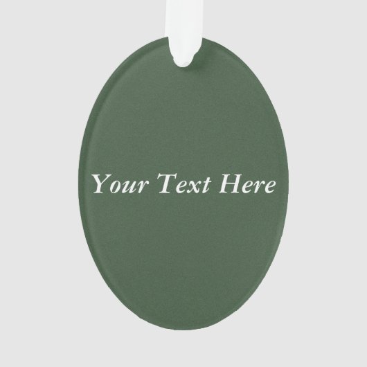  Native American Woman Village Forest Ornament (achterkant)