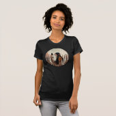 Native American Woman with Horse T-shirt (Voorkant volledig)