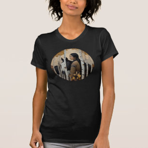 Native American Woman with Horse T-shirt
