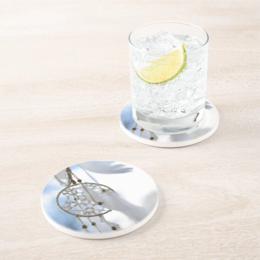 Native American Zandsteen Onderzetter (Zijkant)