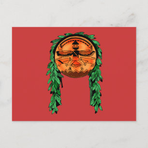 Native American Zuni Shield Briefkaart