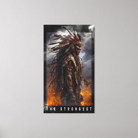 Native_Americans Canvas Afdruk (Voorkant)