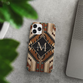 Native Amerikaans Patroon Indische cultuur Boho st iPhone 15 Pro Max Hoesje