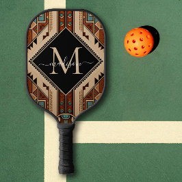 Native Amerikaans Patroon Indische cultuur Boho st Pickleball Paddle