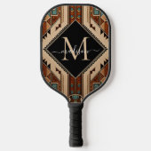 Native Amerikaans Patroon Indische cultuur Boho st Pickleball Paddle (Voorkant)
