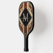 Native Amerikaans Patroon Indische cultuur Boho st Pickleball Paddle (Links)