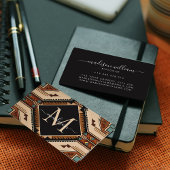 Native Amerikaans Patroon Indische cultuur Boho st Visitekaartje