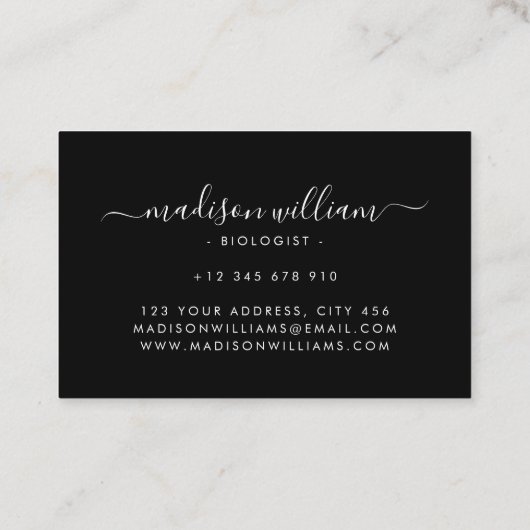 Native Amerikaans Patroon Indische cultuur Boho st Visitekaartje (Achterkant)