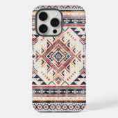 Native Amerikaans Patroon Indische Textuur iPhone Hoesje (Achterkant)