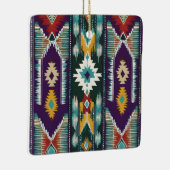 Native Amerikaanse Abstracte Tribute S9 Keramisch Ornament (Rechts)