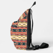 Native Amerikaanse Boho Cultuur Tribal geometrisch Sling Bag (Rechts)