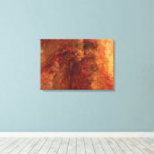 Native Amerikaanse Canvas Wrap Muur Decor (Insitu (Houten vloer))