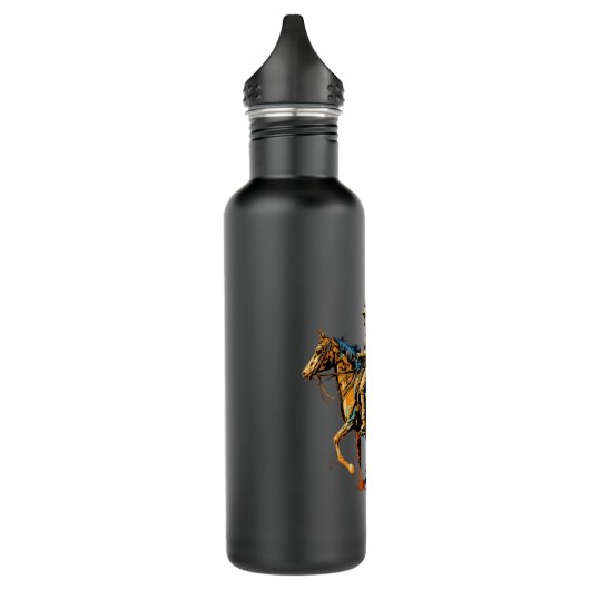 Native Amerikaanse Dreamcatcher Indisch Ontwerp 29 Waterfles (Links)