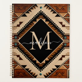 Native Amerikaanse Indiase cultuur Boho stijl mono Planner