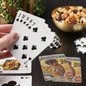 Native Amerikaanse  stempel Pokerkaarten (Insitu)