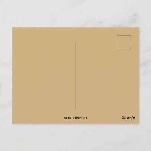 Native Amerikaanse Vrouw Thanksgiving Briefkaart (Achterkant)