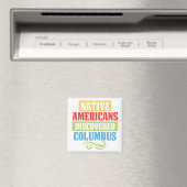 Native Amerikanen Discover Columbus Magneet (Insitu (Vaatwasser))