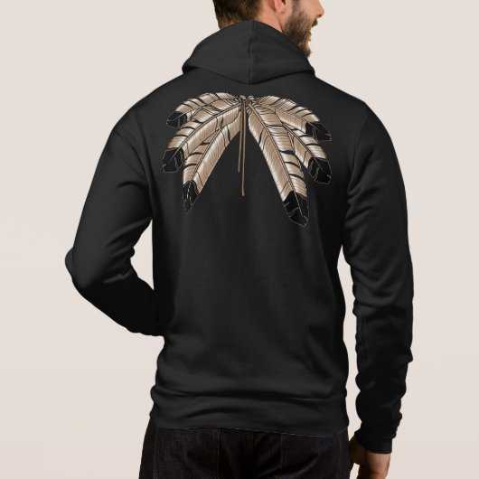 Native Art Jackets Mannen Metis Wildlife Jacket (Achterkant)