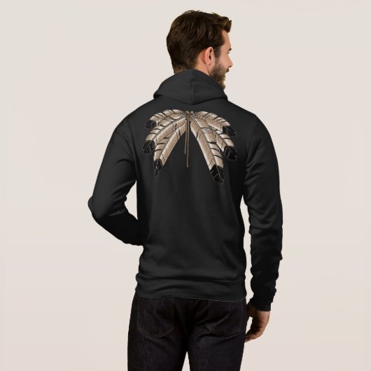 Native Art Jackets Mannen Metis Wildlife Jacket (Achterkant volledig)