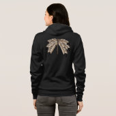 Native Art Jackets Women's Metis Wildlife Jacket (Achterkant volledig)