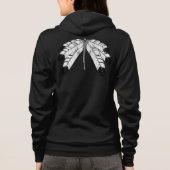 Native Art Jackets Women's Metis Wildlife Jacket (Achterkant)