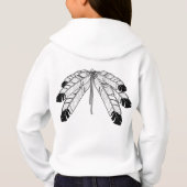 Native Art Kind sweatshirt First Nations Shirten (Achterkant)