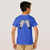 Native Art Kind T-shirt Biologisch First Nation T- (Achterkant volledig)