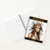 Native Art Logbook: gedurfde patronen Notitieboek (Binnen)