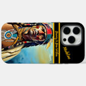 Native Art Memo: Culturele schoonheid Case-Mate iPhone Case (Achterkant (horizontaal))