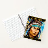Native Art Notitieboek: tribale elegantie Notitieboek (Binnen)