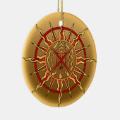 Native Art Ornament First Nations Keepsakes (Rechts)