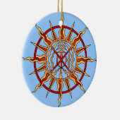 Native Art Ornament First Nations Keepsakes (Rechts)