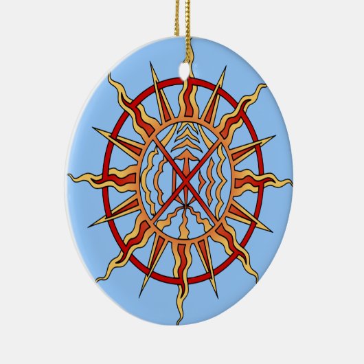 Native Art Ornament First Nations Keepsakes (Rechts)