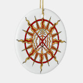 Native Art Ornament First Nations Keepsakes (Rechts)