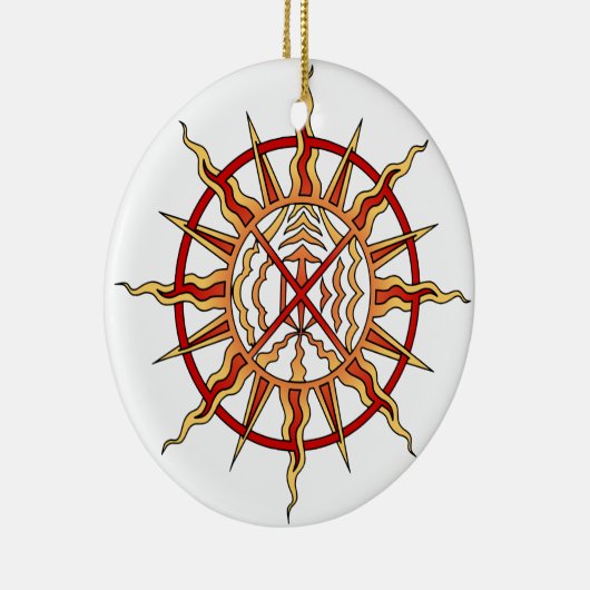 Native Art Ornament First Nations Keepsakes (Rechts)