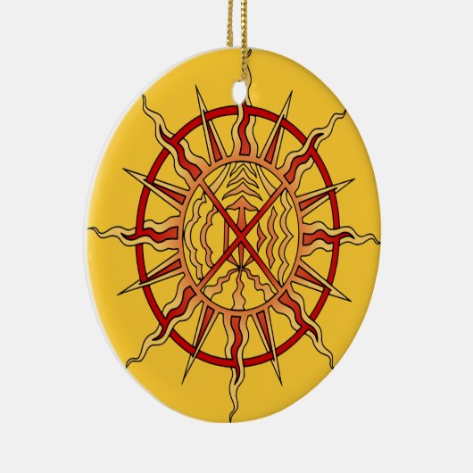 Native Art Ornament First Nations Keepsakes (Rechts)