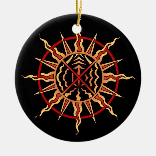 Native Art Ornament First Nations Keepsakes (Voorkant)