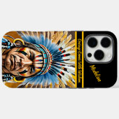 Native Art Planner: gedurfde patronen Case-Mate iPhone Case (Achterkant (horizontaal))