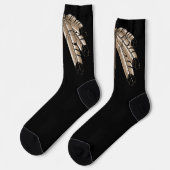 Native Art Socks Eagle Fathers Socks Customized Sokken (Links)