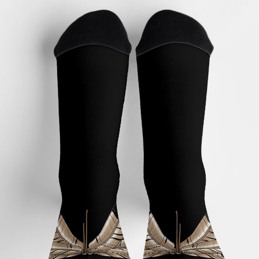 Native Art Socks Eagle Fathers Socks Customized Sokken (Top)