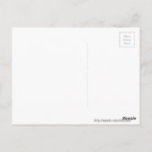 Native-art stijl gouden slak briefkaart (Achterkant)